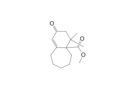 4aH-Benzocycloheptene-4a-carboxylic acid, 2,3,4,5,6,7,8,9-octahydro-4,4-dimethyl-2-oxo-, methyl ester