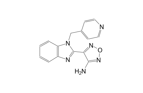 1,2,5-oxadiazol-3-amine, 4-[1-(4-pyridinylmethyl)-1H-benzimidazol-2-yl]-