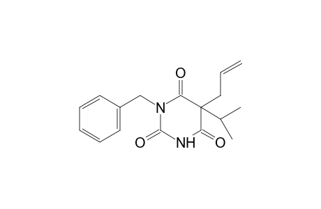 5-allyl-1-benzyl-5-isopropylbarbituric acid