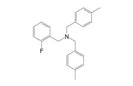 2-Fluorobenzylamine N,N-bis(4-methylbenzyl)