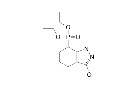 DIETHYL-(3-HYDROXY-4,5,6,7-TETRAHYDROINDAZOL-7-YL)-PHOSPHONATE