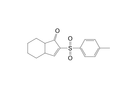 2-(4-methylphenyl)sulfonyl-3a,4,5,6,7,7a-hexahydroinden-1-one
