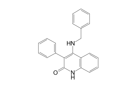 3-Phenyl-4-[(phenylmethyl)amino]-1H-quinolin-2-one
