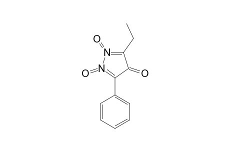3-ETHYL-5-PHENYL-4-OXO-4H-PYRAZOLE-1,2-DIOXIDE