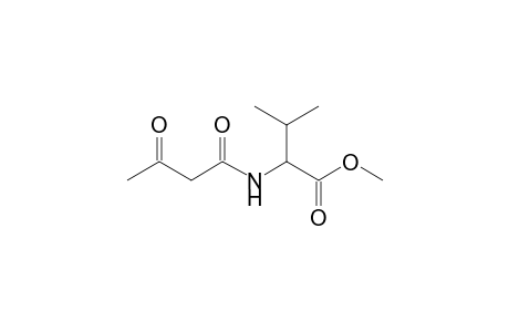 2-(1,3-dioxobutylamino)-3-methylbutanoic acid methyl ester