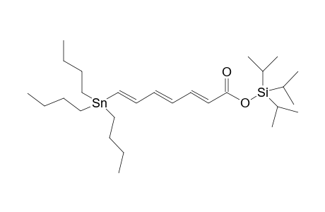 Triisopropylsilyl 7-(tributylstannyl)hepta-2E,4E,6E-trienoate