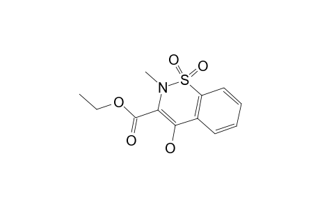Ethyl 4-hydroxy-2-methyl-1,1-dioxo-2H-1,2-benzothiazine-3-carboxylate