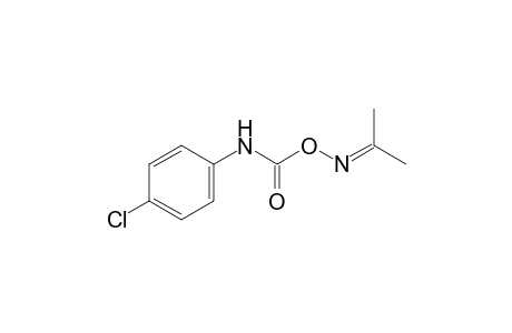 acetone, O-[(p-chlorophenyl)carbamoyl]oxime