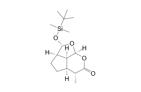 (2S,2aR,4aS,5R,7aS,7bS)-2-(t-Butyldimethylsilyloxy)-5-methyl-2a,3,4,4a,5,6,a,7b-octahydro-2H-1,7-dioxacyclopenta[c,d]indene-6-one