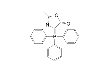 2-METHYL-4-TRIPHENYLPHOSPHORANYLIDENE-5(4H)-OXAZOLONE