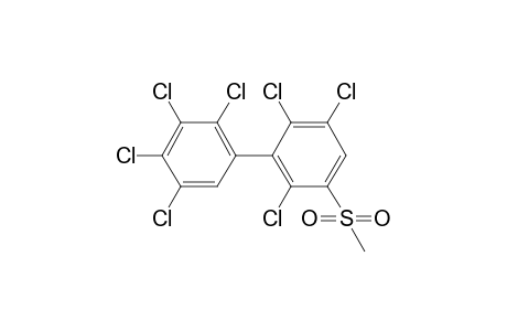 2,2',3',4',5,5',6-Heptachloro[1,1'-biphenyl]-3-yl methyl sulfone