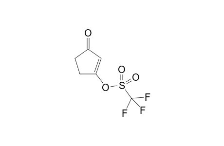 (3-oxocyclopenten-1-yl) trifluoromethanesulfonate