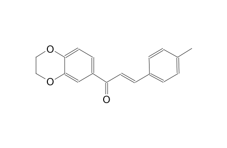 2-propen-1-one, 1-(2,3-dihydro-1,4-benzodioxin-6-yl)-3-(4-methylphenyl)-, (2E)-