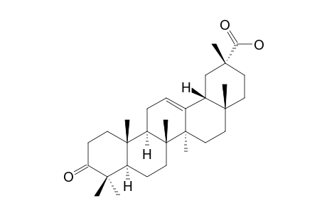 3-Oxo-olean-12-en-29-oic Acid