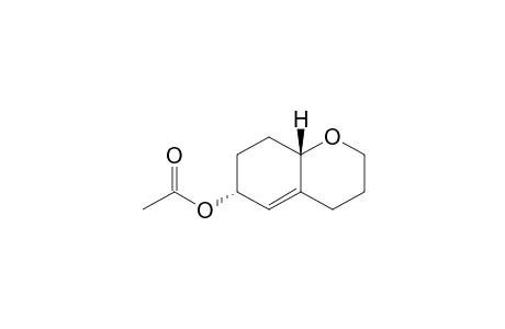 trans-6-Acetoxy-3,4,6,7,8,8a-hexahydro-2H-benzo[b]pyran
