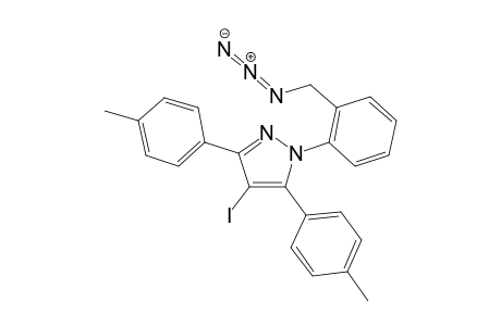 1-(2-(Azidomethyl)phenyl)-4-iodo-3,5-di-p-tolyl-1H-pyrazole