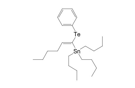 (E)-1-Tributylstannyl-1-phenyltelluro-1-hexene