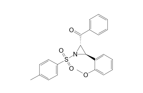 (2S,3R)-2-Benzoyl-3-(2-methoxyphenyl)-1-(4-toluenesulfonyl)aziridine