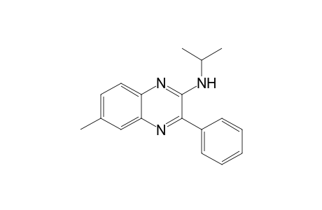 6-methyl-3-phenyl-N-propan-2-yl-2-quinoxalinamine