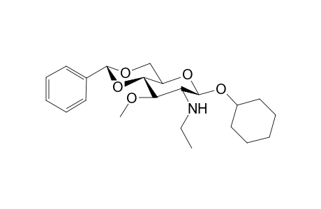 2-.beta.-cyclohexyloxy-3-ethylamino-4-methoxy-6-phenyl-1,5,7-trioxabicyclo[4.4.0]decane