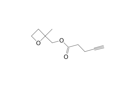 (2-Methyl-2-oxetanyl)methyl 4-pentynoate