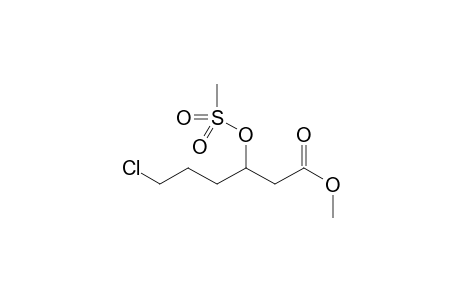 6-Chloro-3-methanesulfonyloxy-hexanoic Acid Methyl Ester