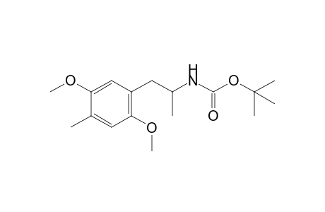 (2,5-dimethoxy-a,4-dimethylphenethyl)carbamic acid, tert-butyl ester