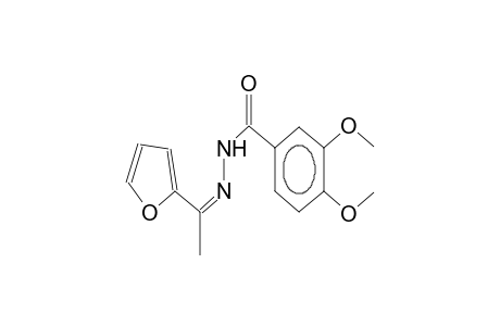 N-[1-(2-furyl)-1-ethylidene]-N'-(3,4-dimethoxybenzyl)hydrazine