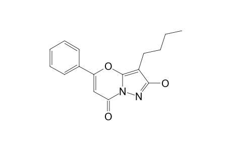 3-BUTYL-2-HYDROXY-5-PHENYL-7H-PYRAZOLO-[5,1-B]-[1,3]-OXAZIN-7-ONE