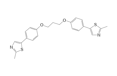 5-(4-(3-(4-(2-methylthiazol-5-yl)phenoxy)propoxy)phenyl)-2-methylthiazole