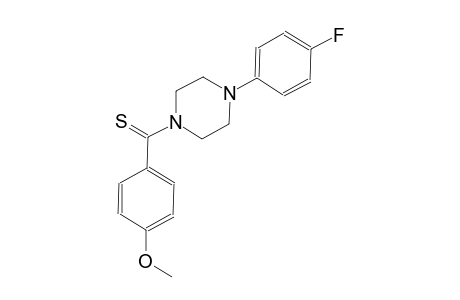1-(4-fluorophenyl)-4-(4-methoxybenzothioyl)piperazine