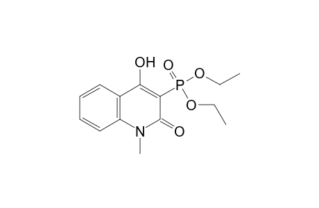 (1,2-dihydro-4-hydroxy-1-methyl-2-oxo-3-quinolyl)phosphonic acid, diethyl ester