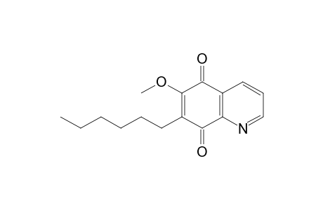 6-Methoxy-7-hexyl-5,8-quinolinedione
