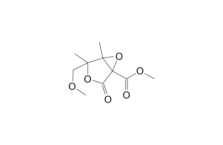 (1RS,4SR,5SR)-4,5-Dimethyl-1-(methoxycarbonyl)-4-(methoxymethyl)-3,6-dioxabicyclo[3.1.0]hexan-2-one