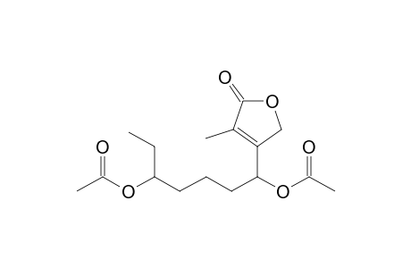 3',7'-[O,O'-diacetyl]-hydroxy-isoseiridin