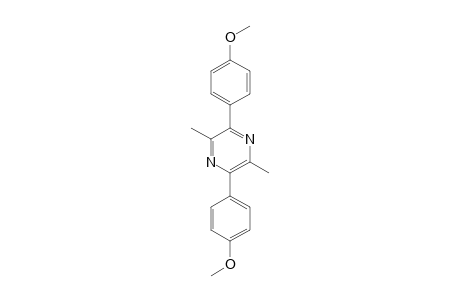 2,5-DIMETHYL-3,6-BIS-(4-METHOXYPHENYL)-PYRAZINE
