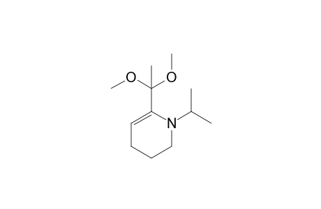 6-(1,1-Dimethoxyethyl)-1-isopropyl-1,2,3,4-tetrahydropyridine