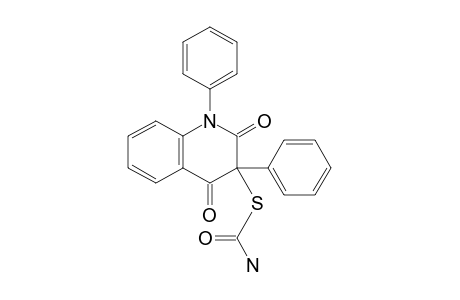 S-(2,4-dioxo-1,3-diphenylquinolin-3-yl) carbamothioate