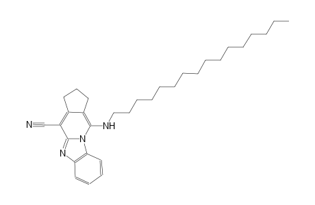 11-(hexadecylamino)-2,3-dihydro-1H-cyclopenta[4,5]pyrido[1,2-a]benzimidazole-4-carbonitrile
