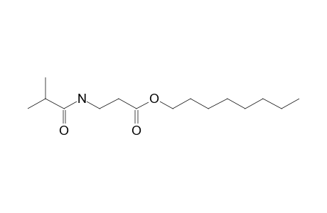 .beta.-Alanine, N-isobutyryl-, octyl ester