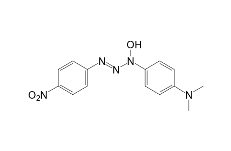 N,N-dimethyl-p-[1-hydroxy-3-(p-nitrophenyl)-2-triazeno]aniline