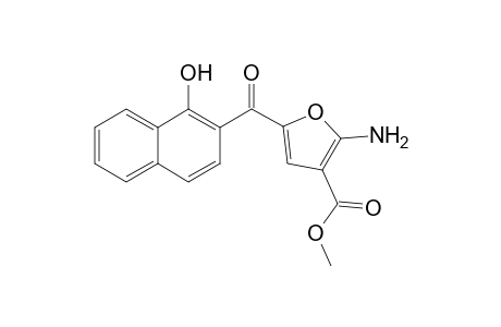 Methyl 2-amino-5-[(1-hydroxynaphthalen-2-yl)carbonyl]-furan-3-carboxylate