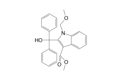 Methyl 2-(hydroxydiphenylmethyl)-1-methoxymethylindole-3-carboxylate