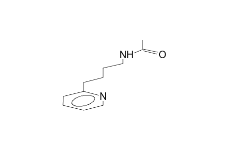 1-acetamido-4-(2-pyridyl)butane