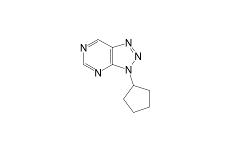 3-cyclopentyl-3H-v-triazolo[4,5-d]pyrimidine