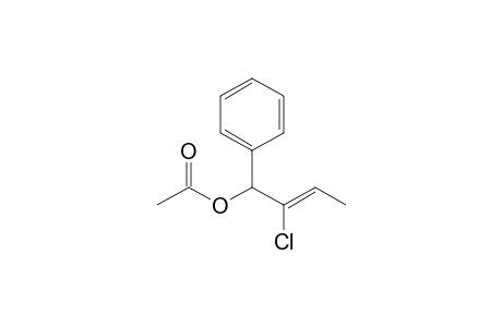 1-Acetoxy-2-chloro-1-phenyl-2-butene