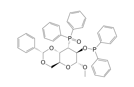 METHYL-4,6-O-BENZYLIDENE-3-DEOXY-2-O-(DIPHENYLPHOSPHINO)-3-(DIPHENYLPHOSPHINYL)-ALPHA-D-ALTROPYRANOSIDE