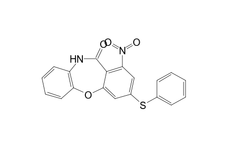 1-Nitro-3-(phenylsulfanyl)dibenzo[b,f][1,4]oxazepin-11(10H)-one
