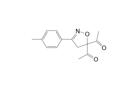 1,1'-(3-p-tolyl-4,5-dihydroisoxazole-5,5-diyl)diethanone