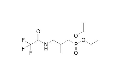 Diethyl 4-(N-Trifluoroacetylamino)isobutylphosphonate